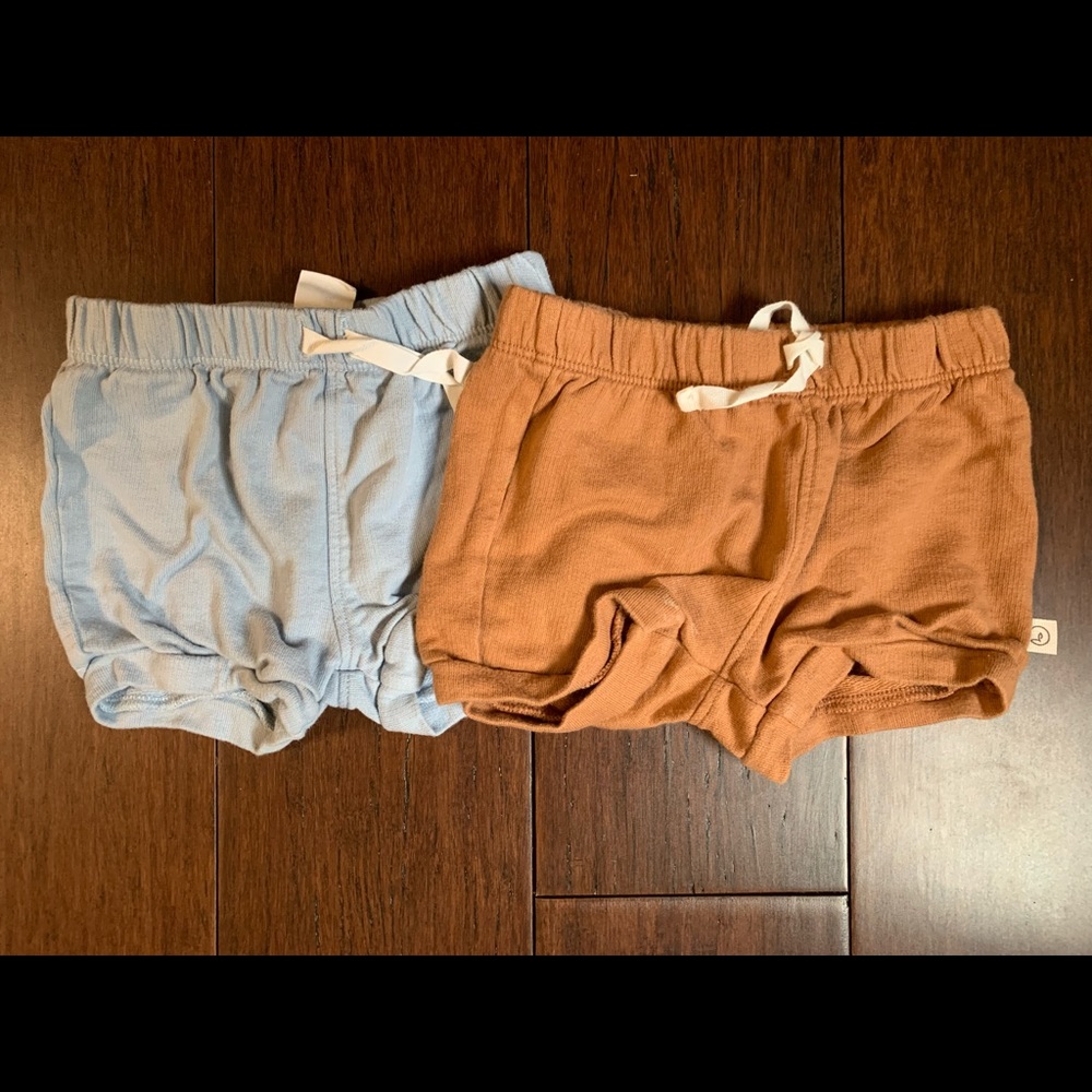 2 pack baby shorts